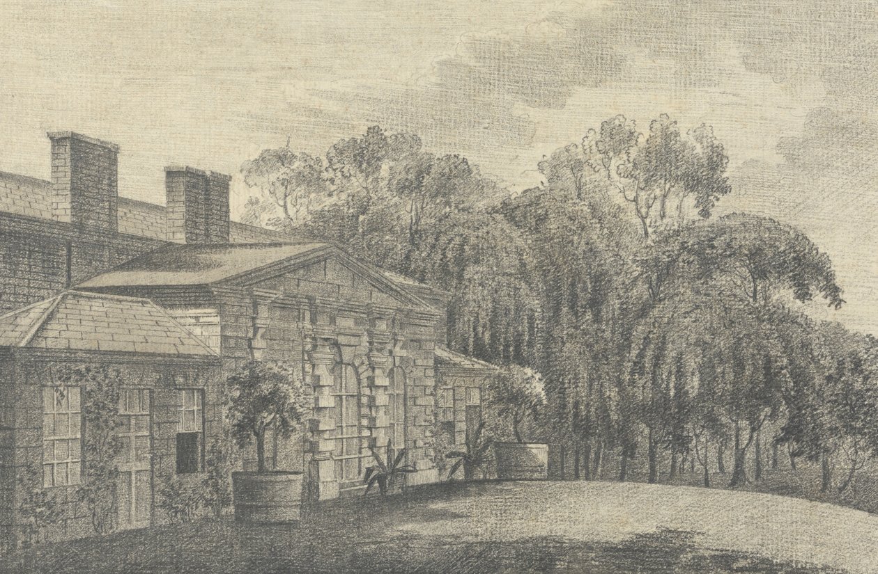 Konserwatorium w Wentworth Woodhouse, Yorkshire autorstwa Unknown artist