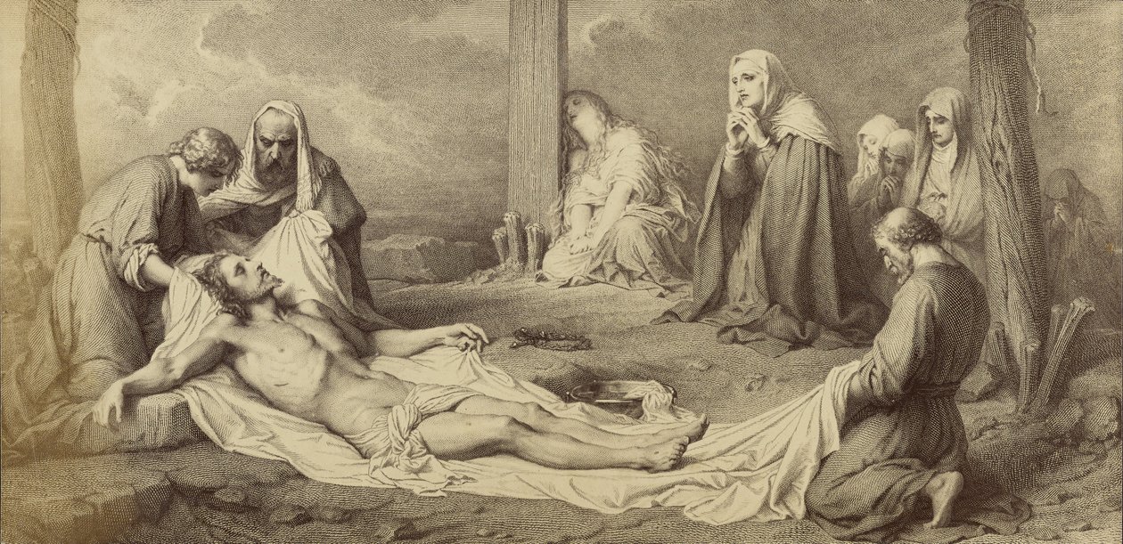 [Złożenie z krzyża autorstwa Paula Delaroche