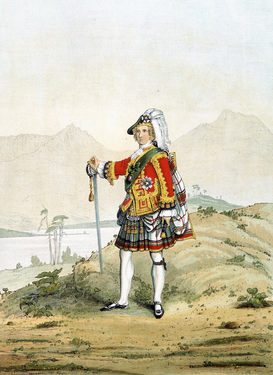 Angielski książę Karol Edward autorstwa Unknown artist