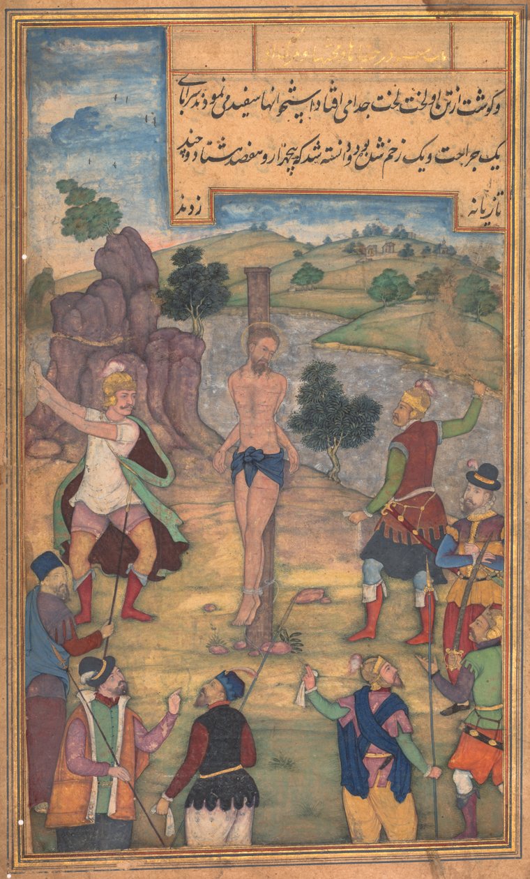Biczowanie z Zwierciadła Świętości (Mir’at al-quds) Ojca Hieronima Ksawerego autorstwa Unknown artist