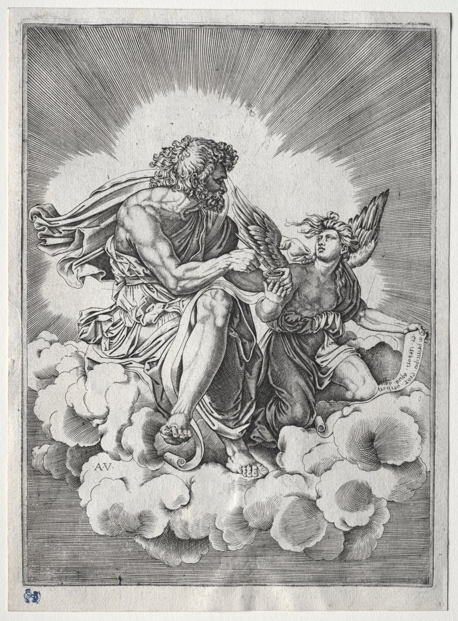Czterej ewangeliści: św. Mateusz autorstwa Unknown artist