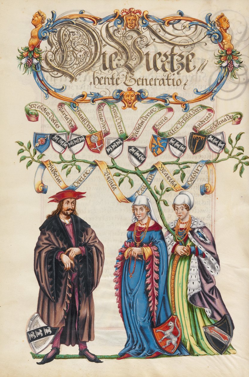 Czternaste pokolenie, Wilhelm Derrer autorstwa Unknown artist