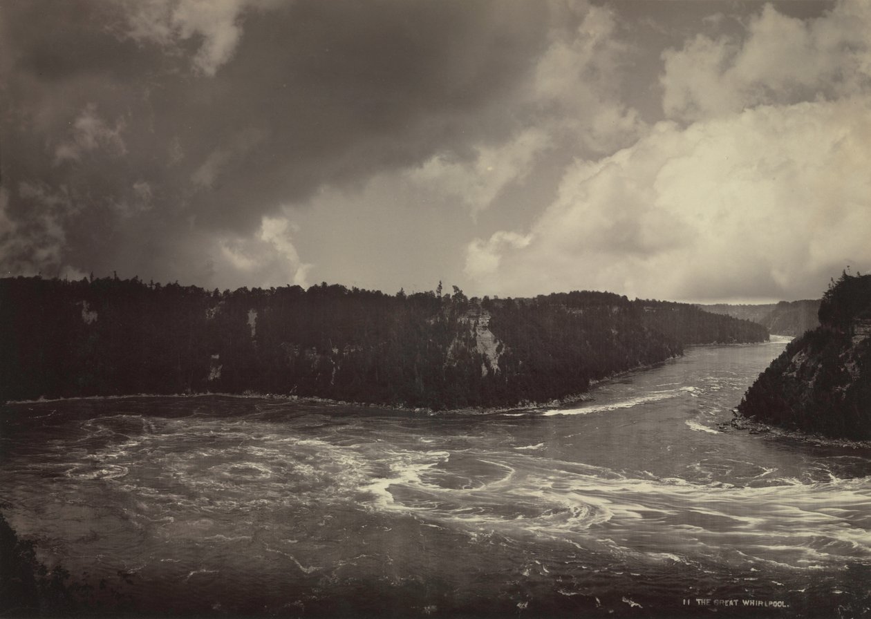 Wielki Whirlpool, Niagara autorstwa Unknown artist