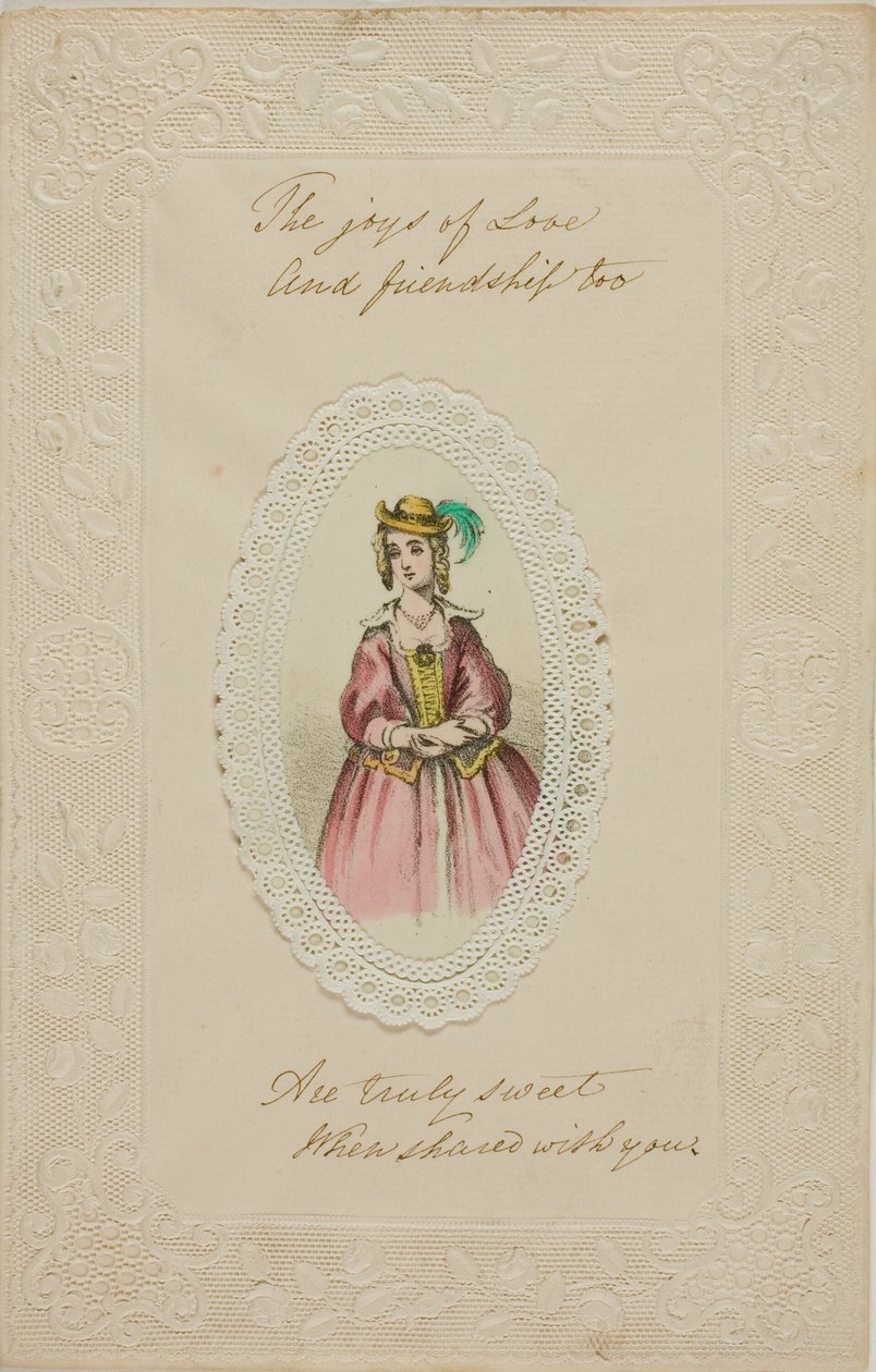 Radość miłości (walentynka) autorstwa Unknown artist