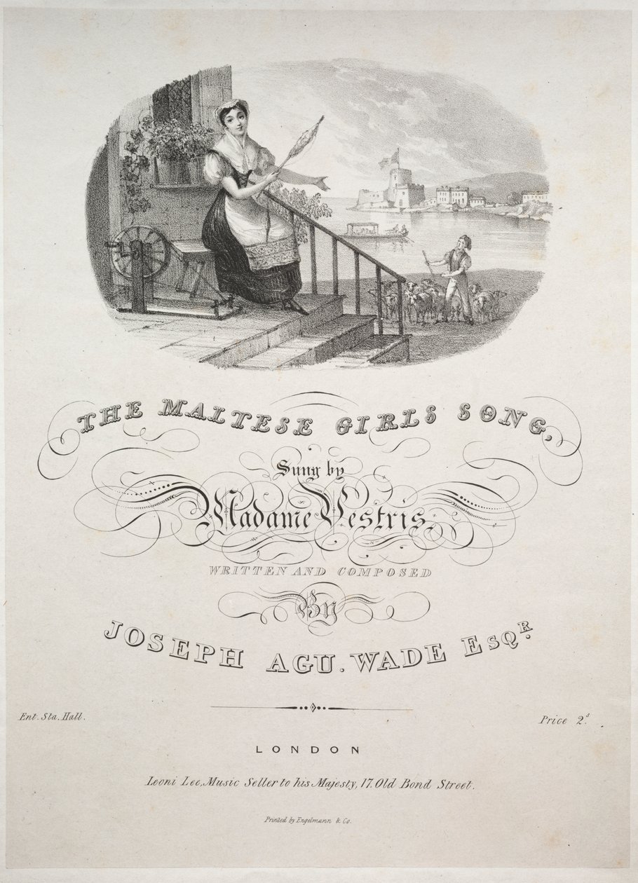 Piosenka maltańskich dziewcząt autorstwa Unknown artist