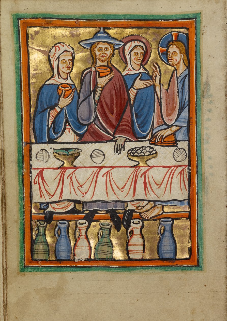 Wesele w Kanie Galilejskiej autorstwa Unknown artist
