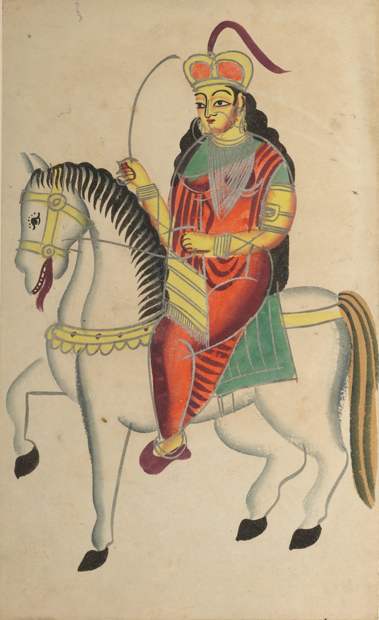 Bunt bohaterki Rani Lakshmi Bai z Jhansi autorstwa Unknown artist