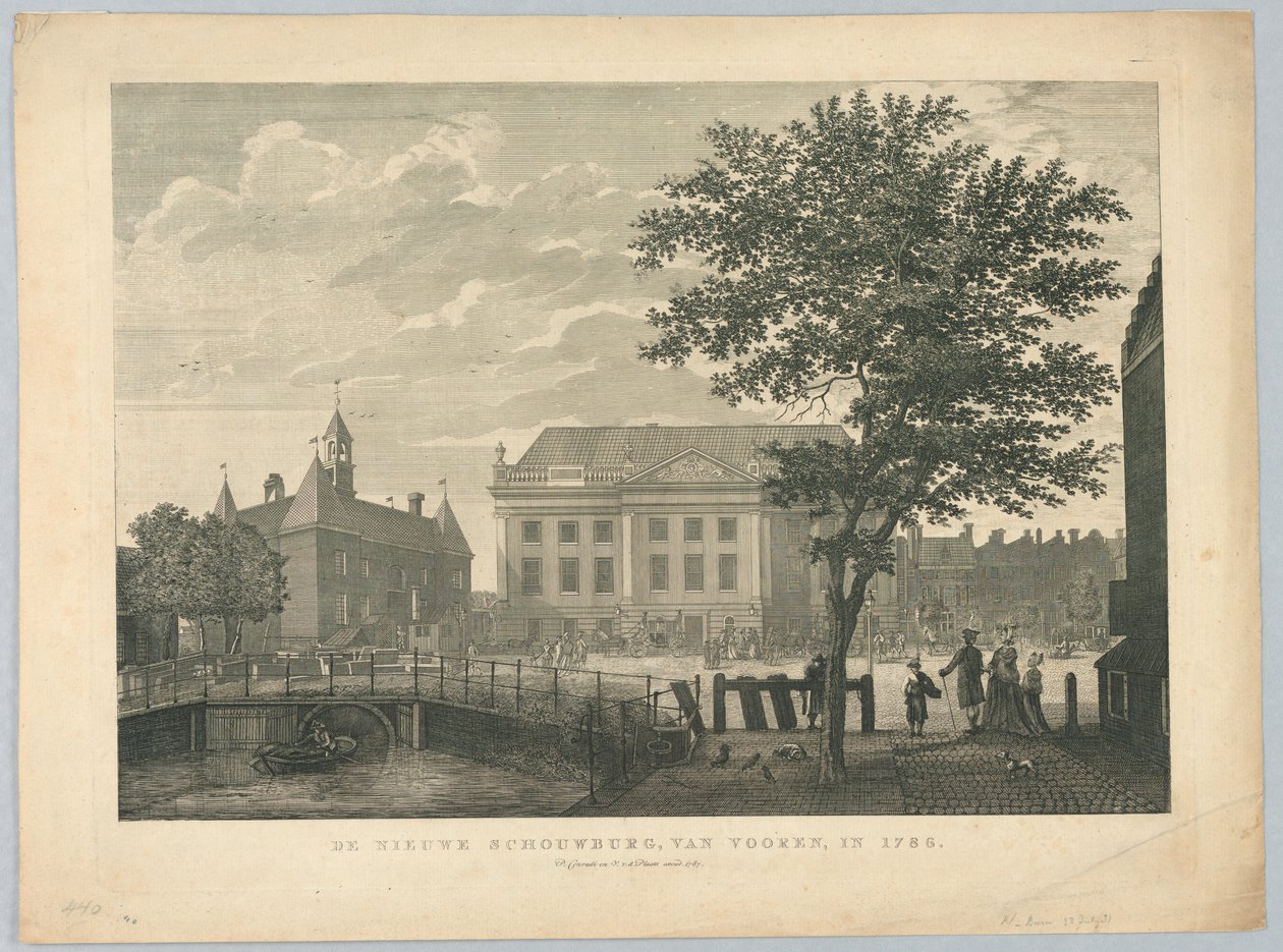 Nowy Teatr w Amsterdamie autorstwa Unknown artist