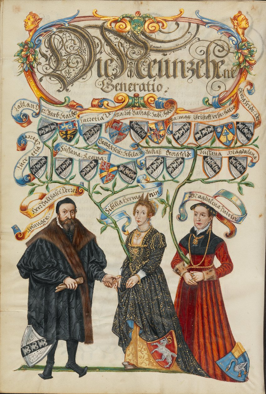 Dziewiętnaste pokolenie, Balthasar Derrer autorstwa Unknown artist