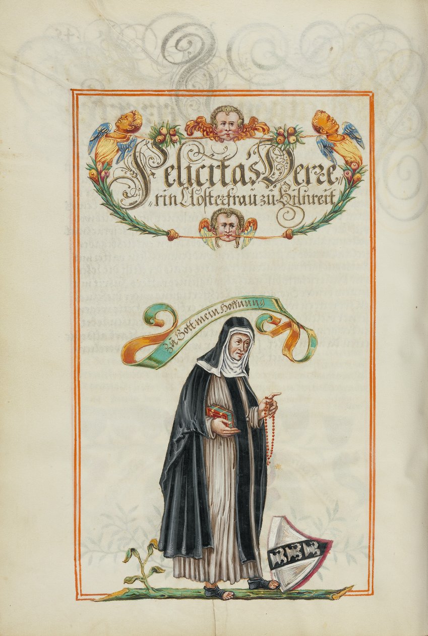 Dziewiąte pokolenie, Felicitas Derrer autorstwa Unknown artist
