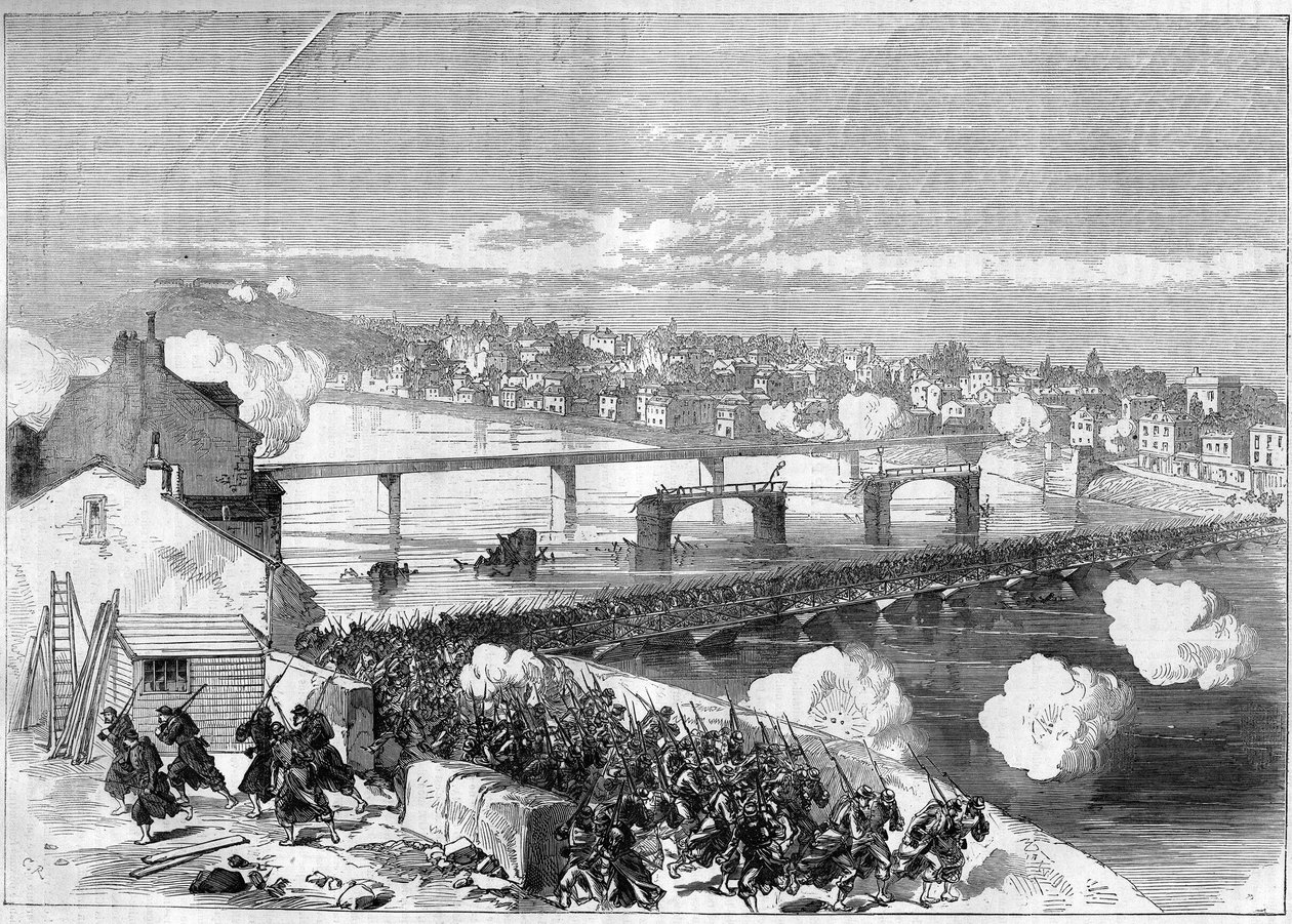 Komuna Paryska w 1871 r. 17 kwietnia autorstwa Unknown artist