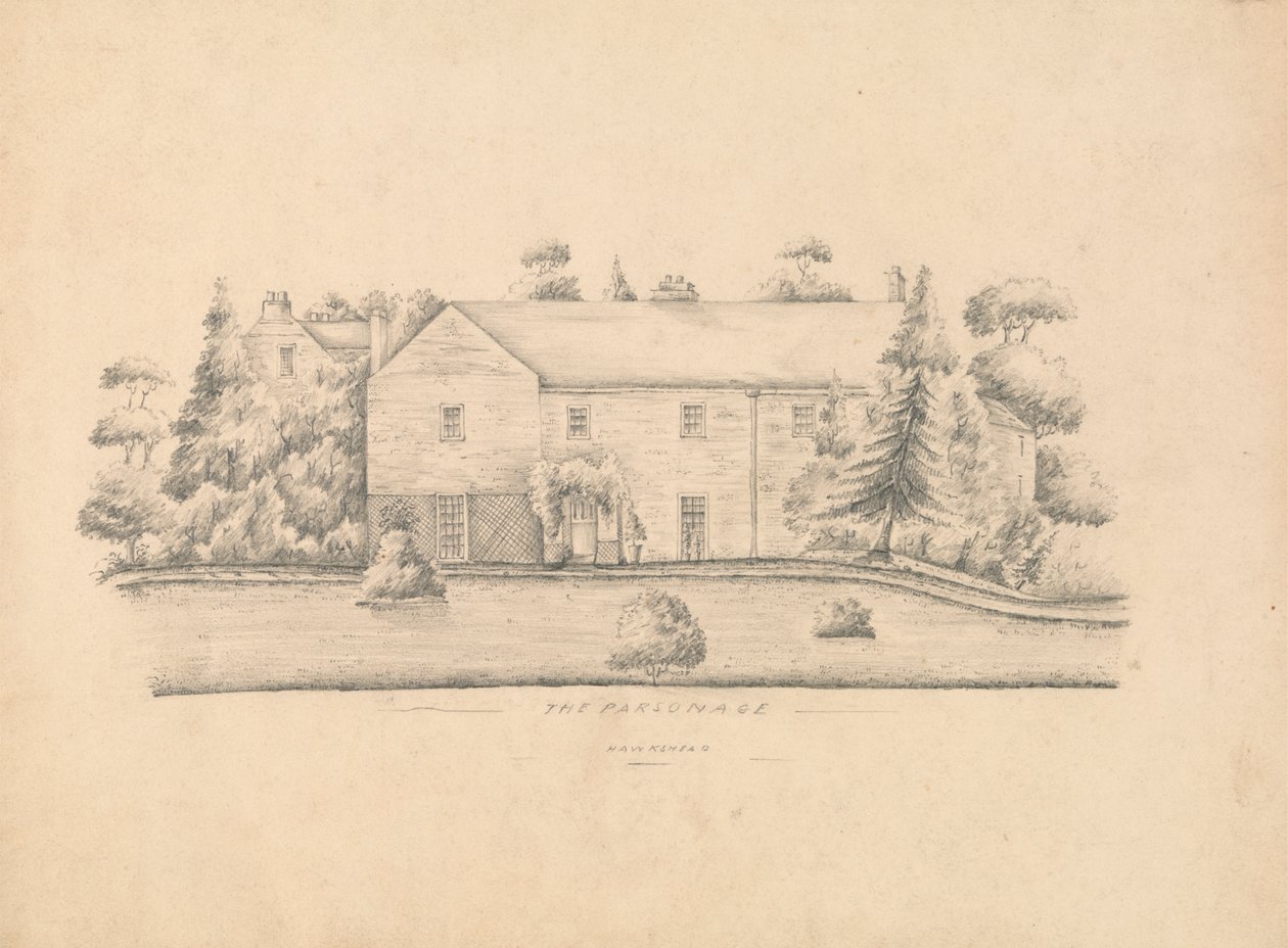Plebania, Hawkshead autorstwa Unknown artist