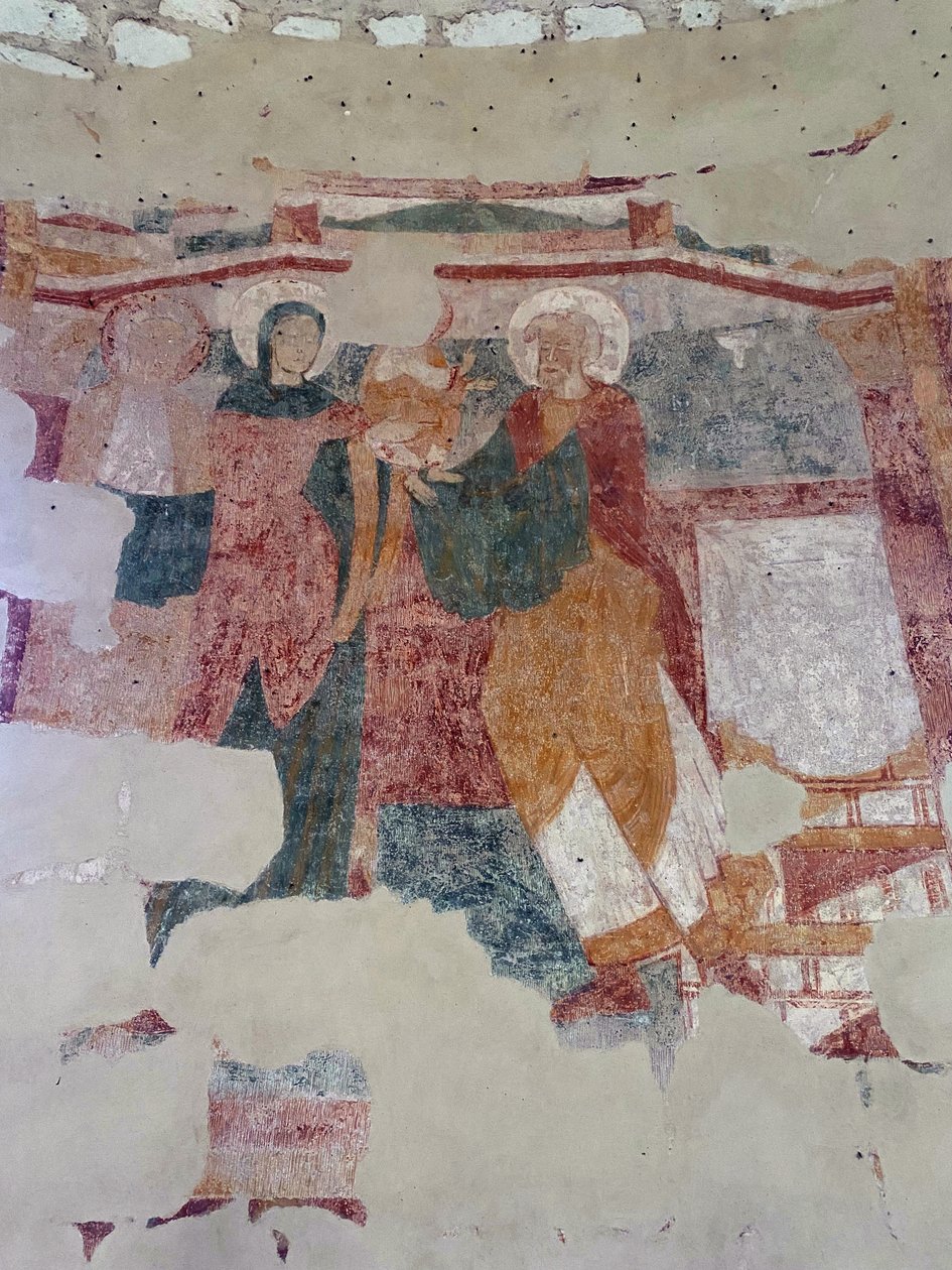 Prezentacja, kaplica Saint-Jean du Liget, Touraine autorstwa Unknown artist