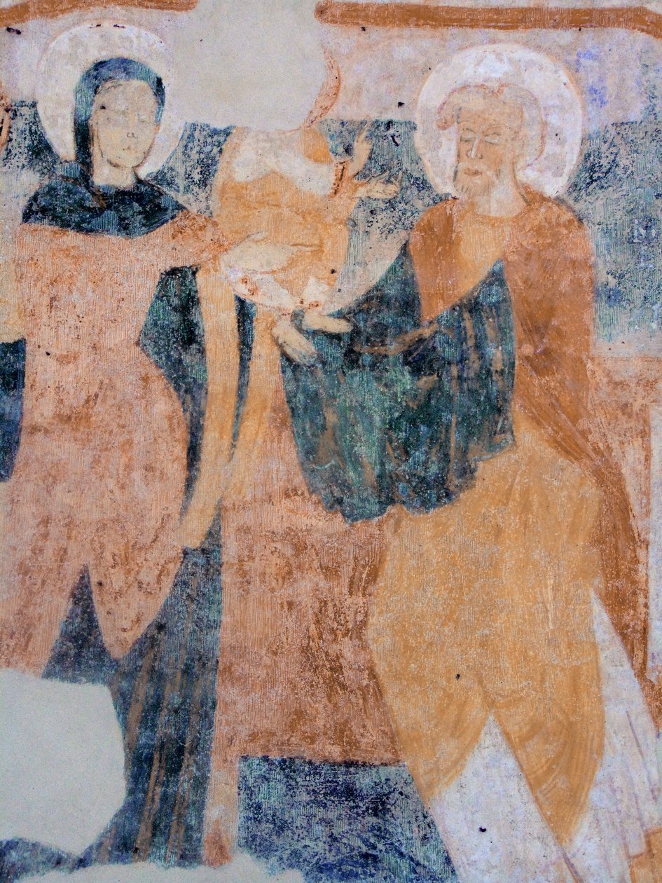 Prezentacja, kaplica Saint-Jean du Liget, Touraine autorstwa Unknown artist