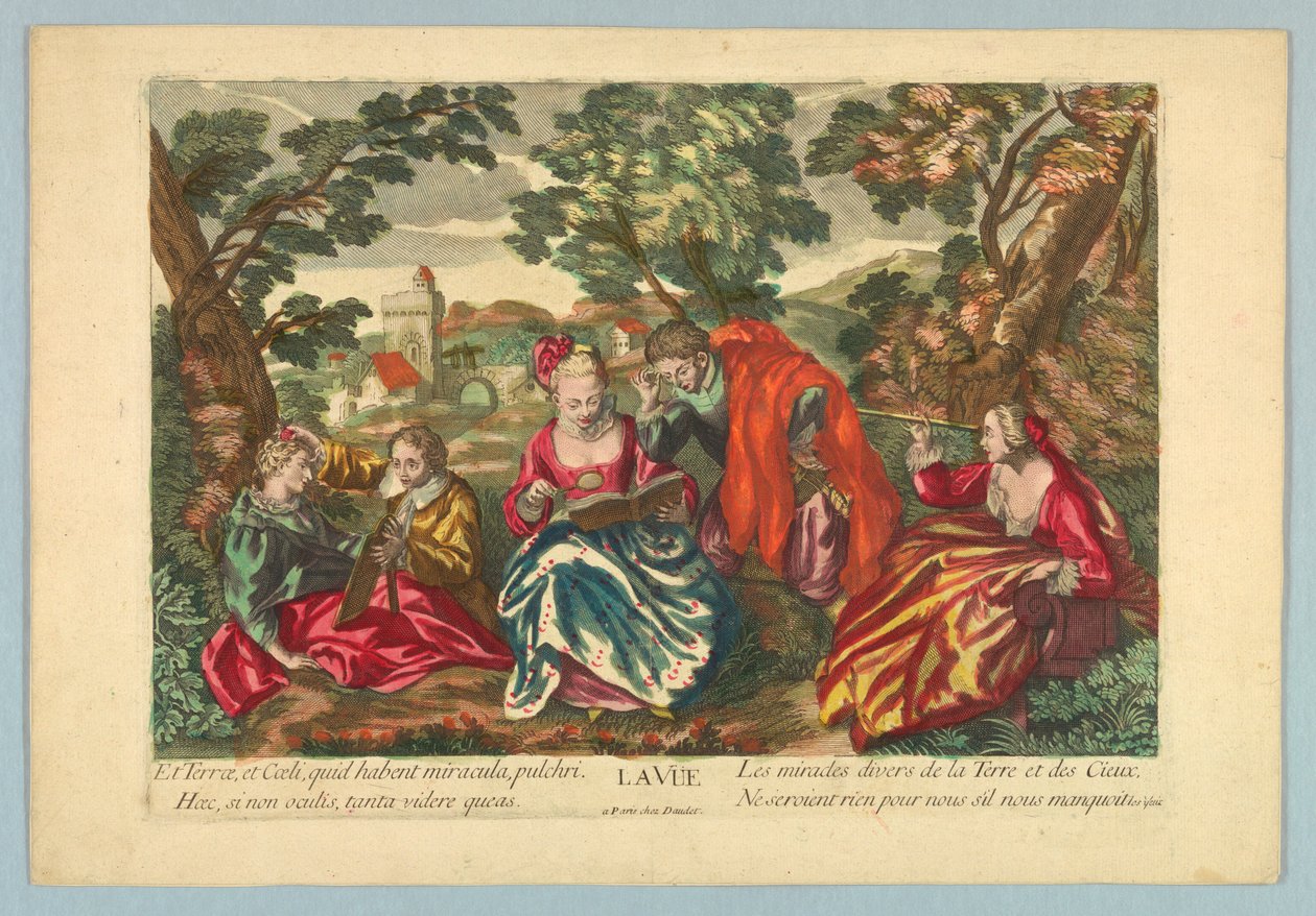 Zmysł wzroku autorstwa Unknown artist