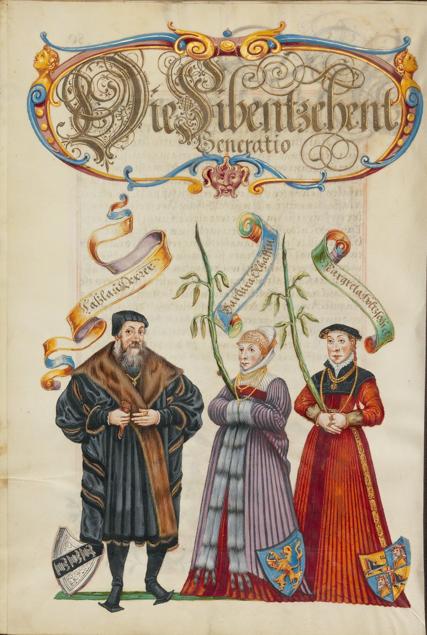 Siedemnaste pokolenie, Lasslau Derrer autorstwa Unknown artist