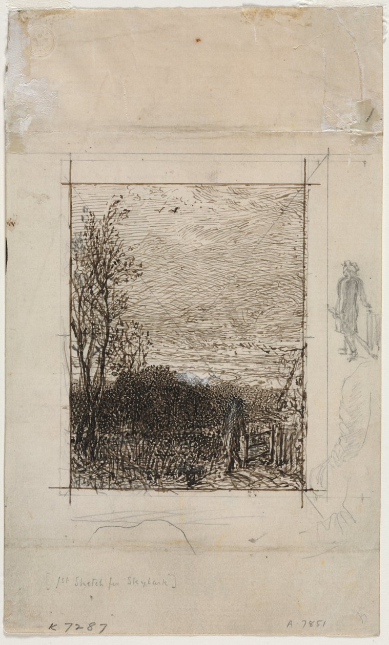Skowronek autorstwa Unknown artist