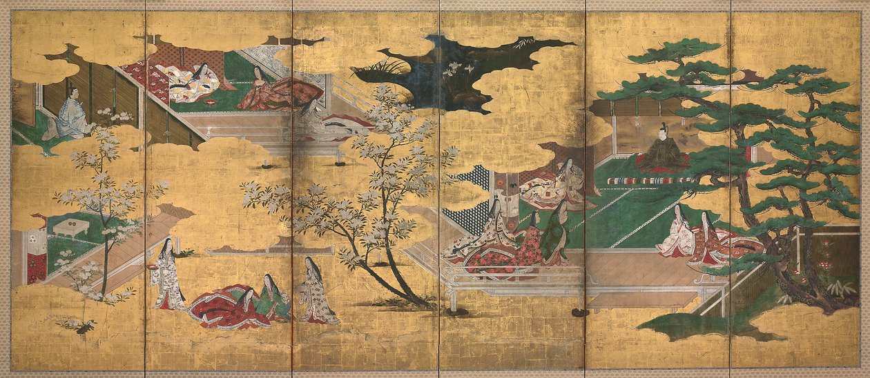 Opowieść o Genji autorstwa Unknown artist
