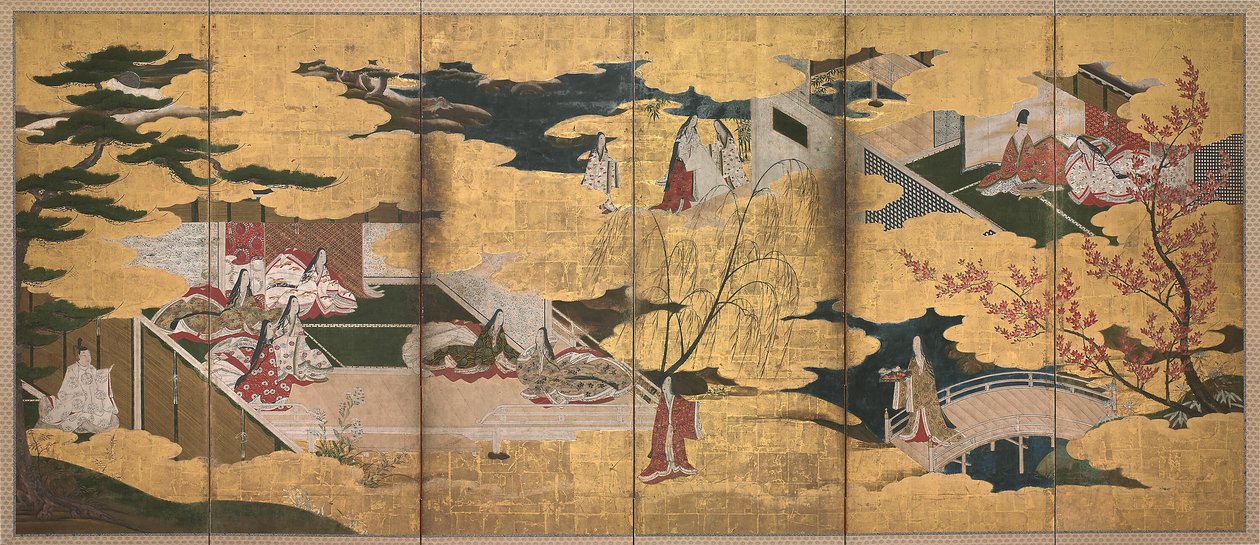 Opowieść o Genji autorstwa Unknown artist