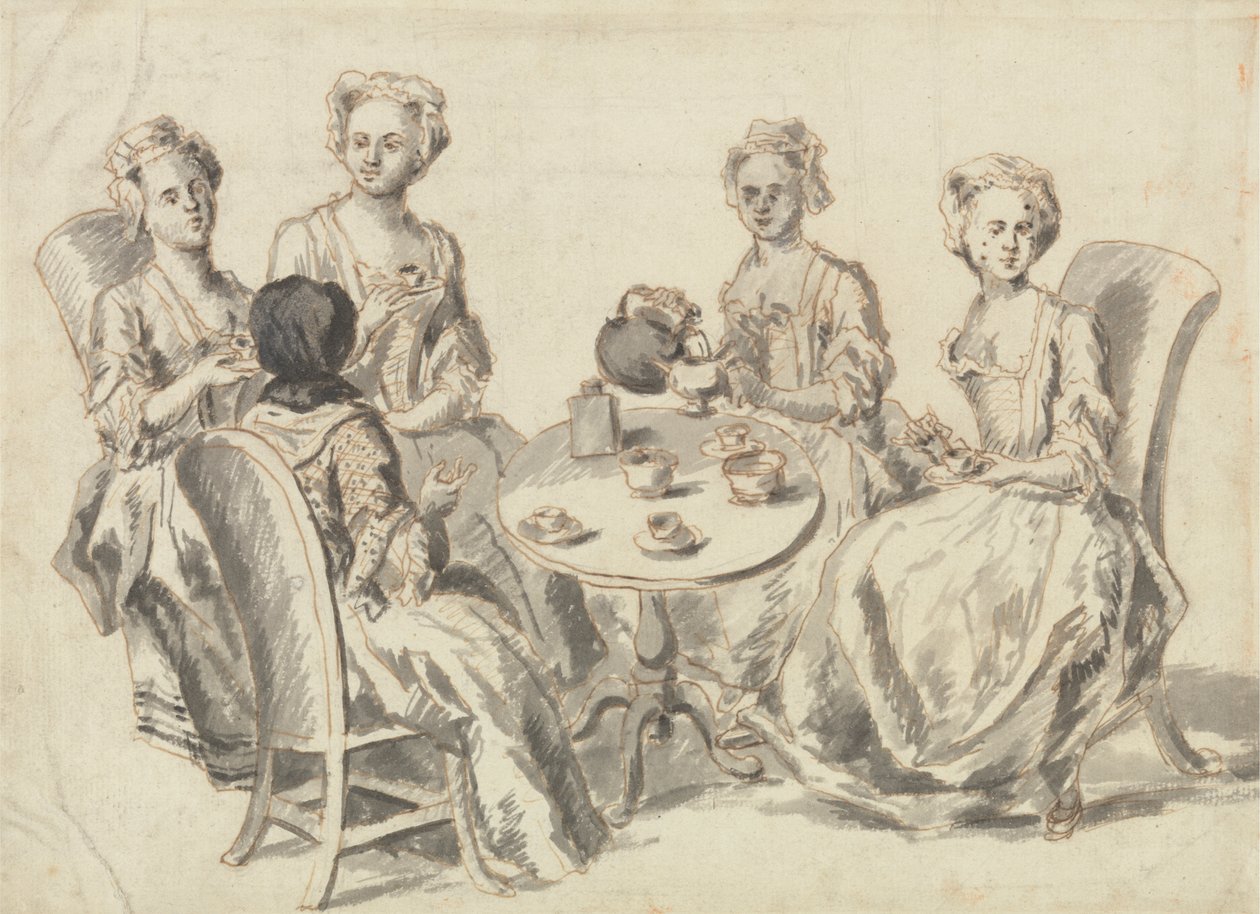 Herbaciane przyjęcie autorstwa Unknown artist