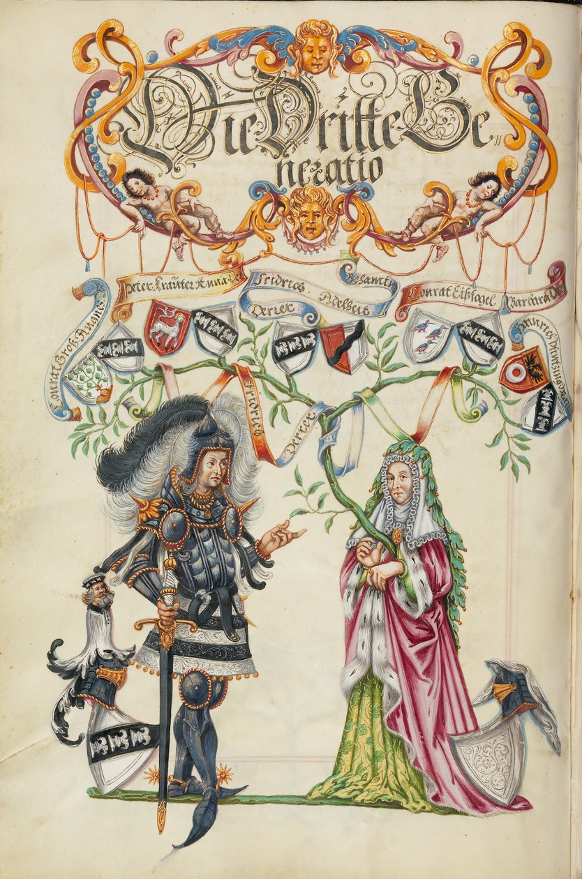 Trzecia generacja, Friedrich Derrer autorstwa Unknown artist