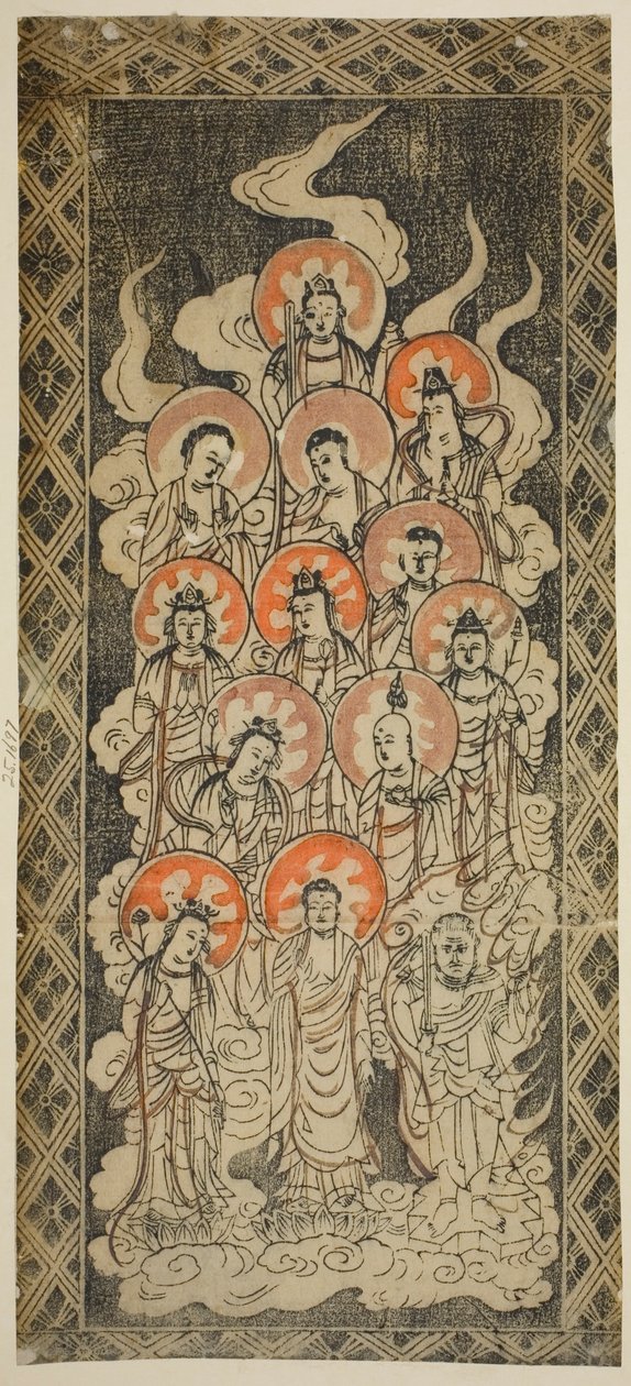 Trzynastu Buddów autorstwa Unknown artist