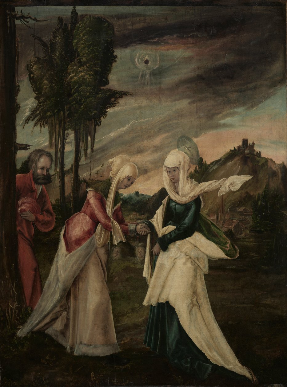 Nawiedzenie Matki Boskiej autorstwa Unknown artist