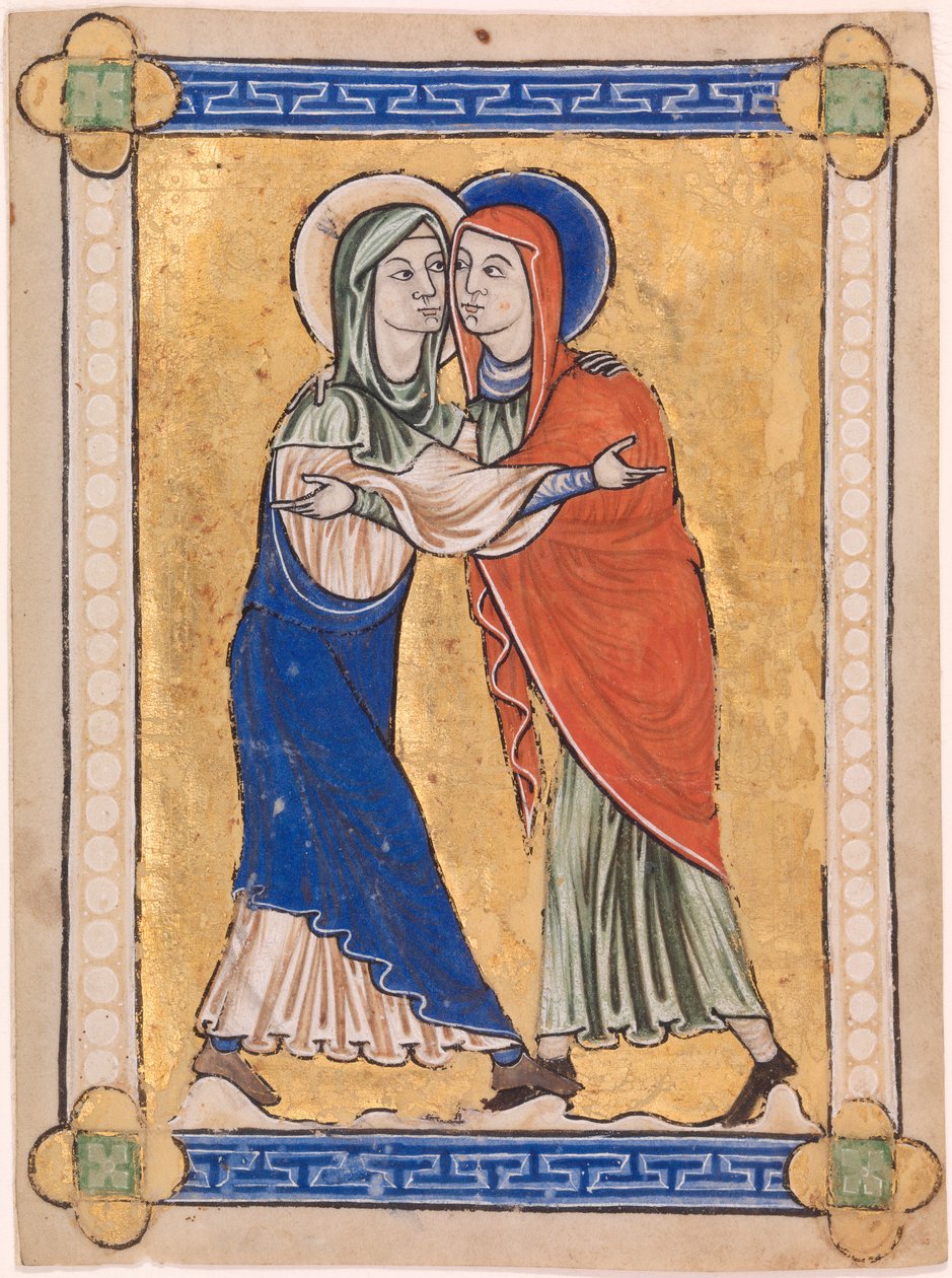 Nawiedzenie Matki Boskiej autorstwa Unknown artist