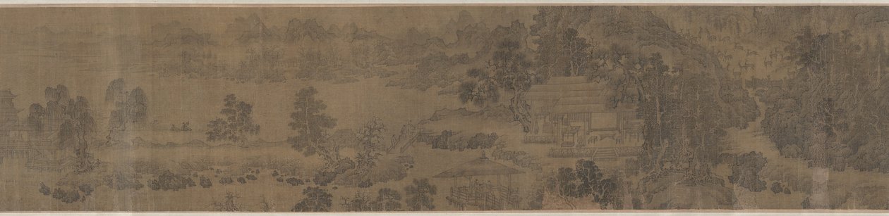 Wangchuan Villa 網川圖 autorstwa Unknown artist
