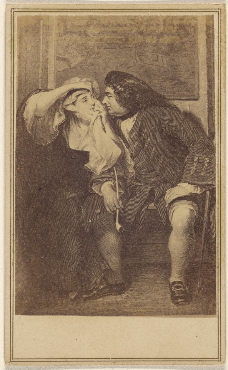 Wdowa i wujek Toby. [Kopia akwatinty] autorstwa Unknown artist