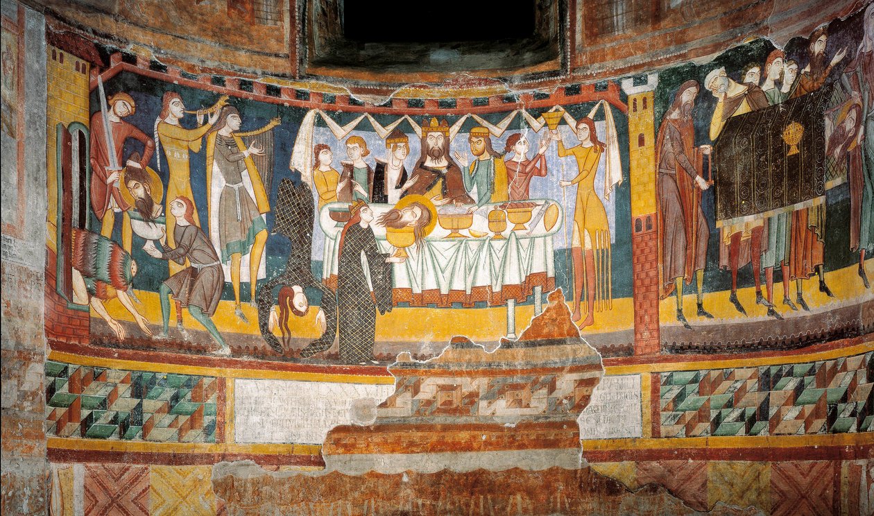 Taniec Salome i głowy św. Jana Chrzciciela autorstwa Unknown artist