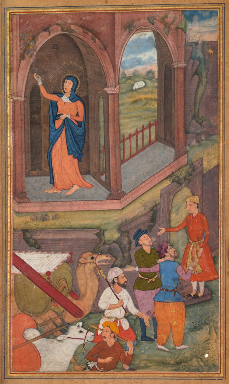 Miejsce narodzin Jezusa z Zwierciadła Świętości (Mir’at al-quds) Ojca Hieronima Ksawerego autorstwa Unknown artist