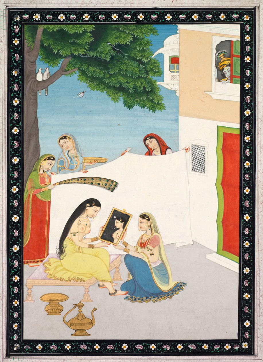 Toaleta Radha autorstwa Unknown artist