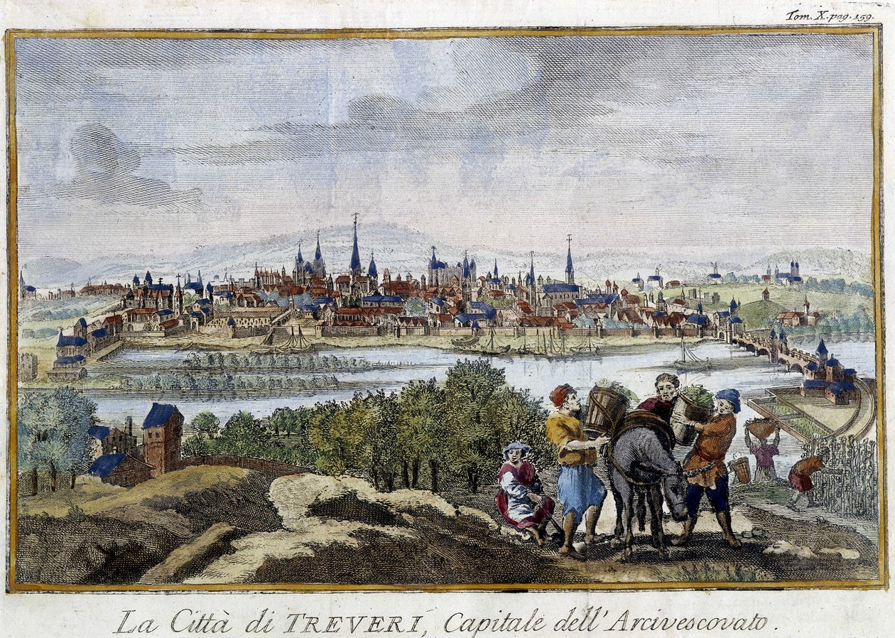 Trewir około 1790 autorstwa Unknown artist