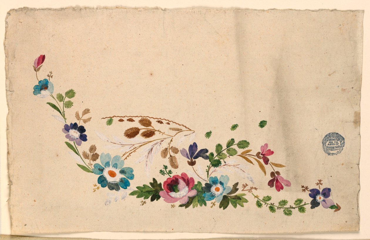Niedokończony projekt kamizelki autorstwa Unknown artist