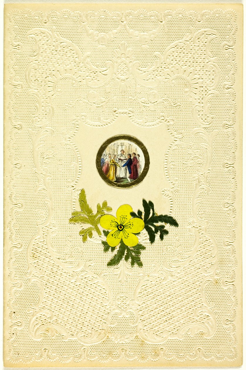 Untitled Valentine (Scena ślubu) autorstwa Unknown artist
