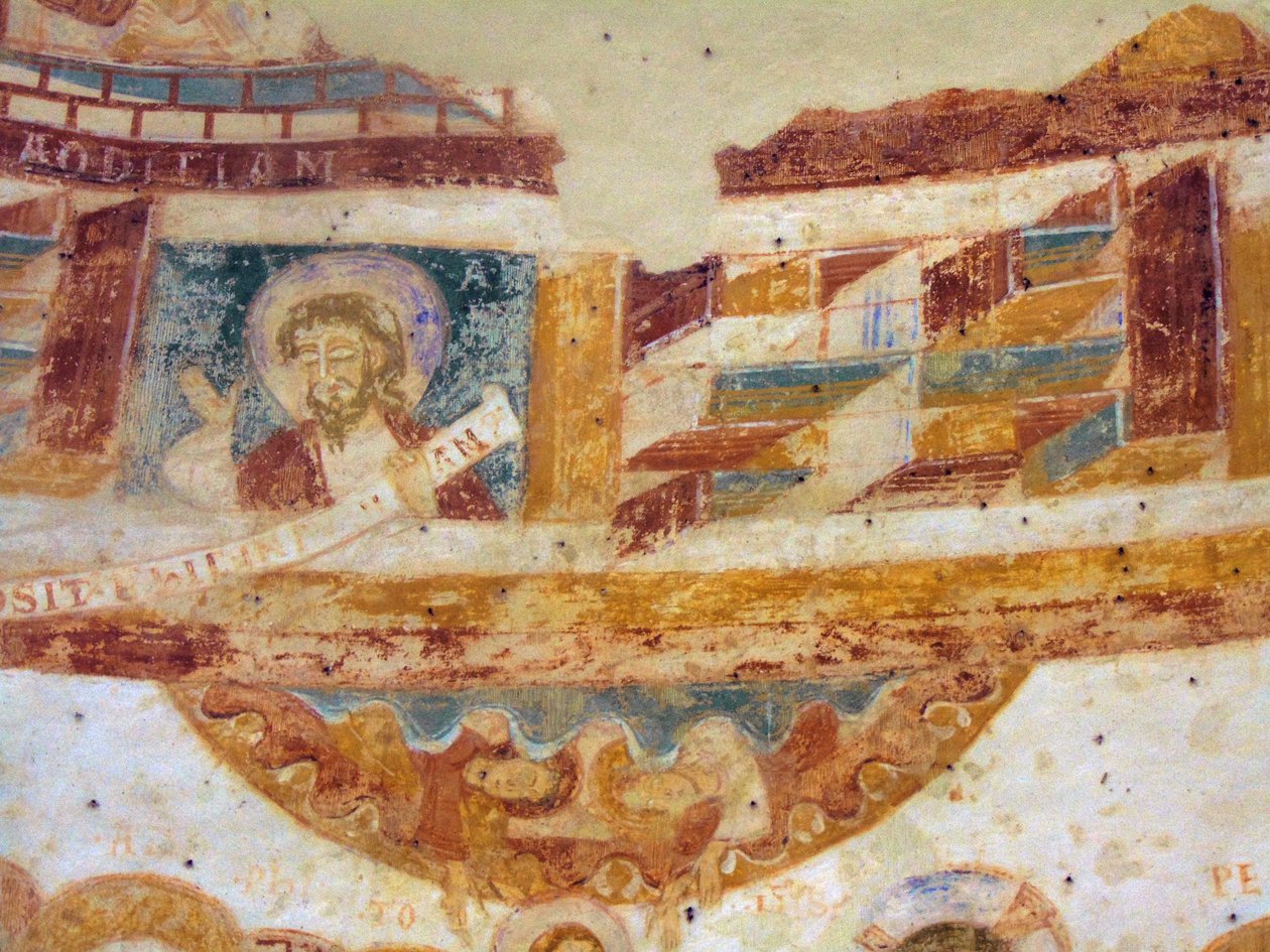 Górny fryz, kaplica Saint-Jean du Liget, Touraine autorstwa Unknown artist