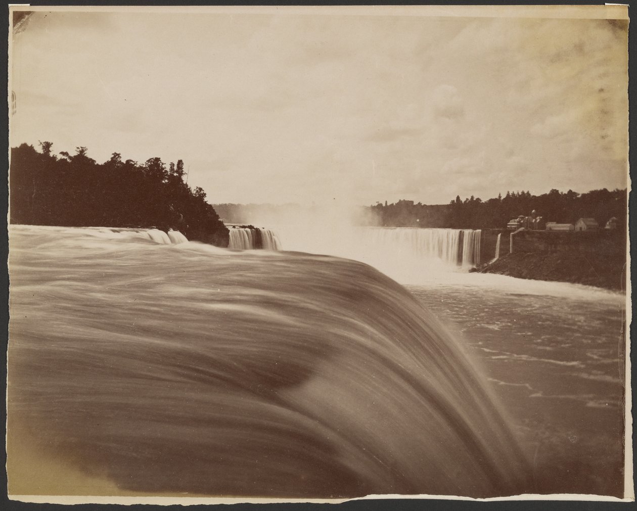 [Widok wodospadu Niagara] autorstwa Unknown artist