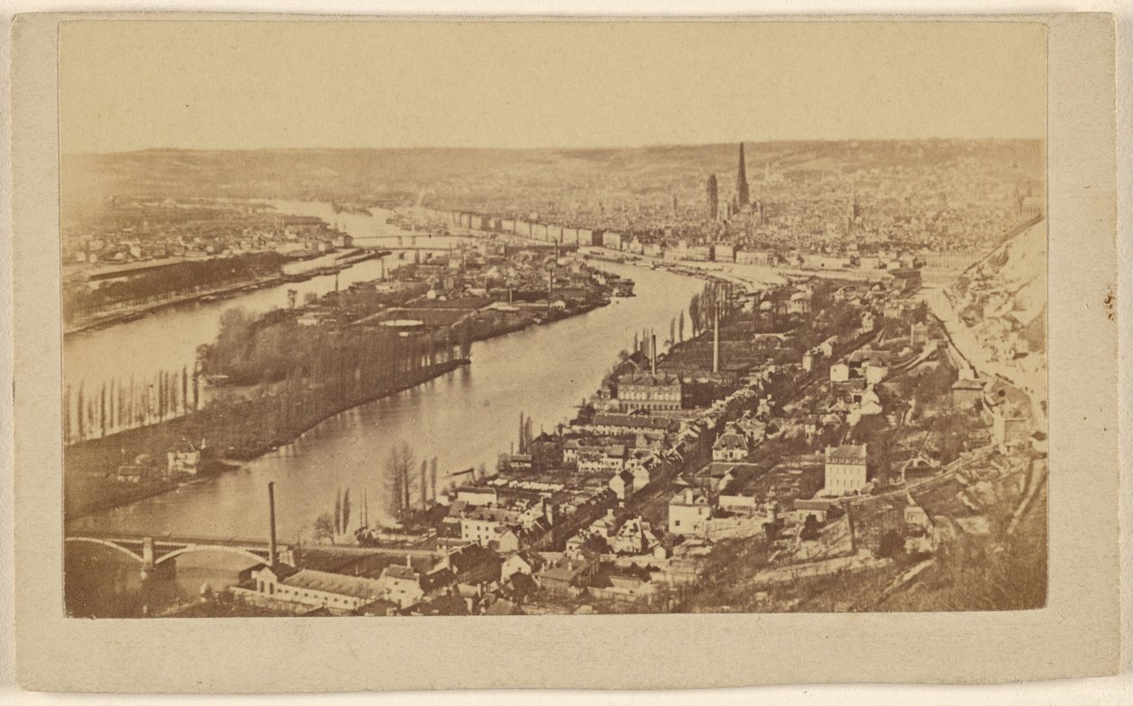 [Widok Rouen, Francja] autorstwa Unknown artist