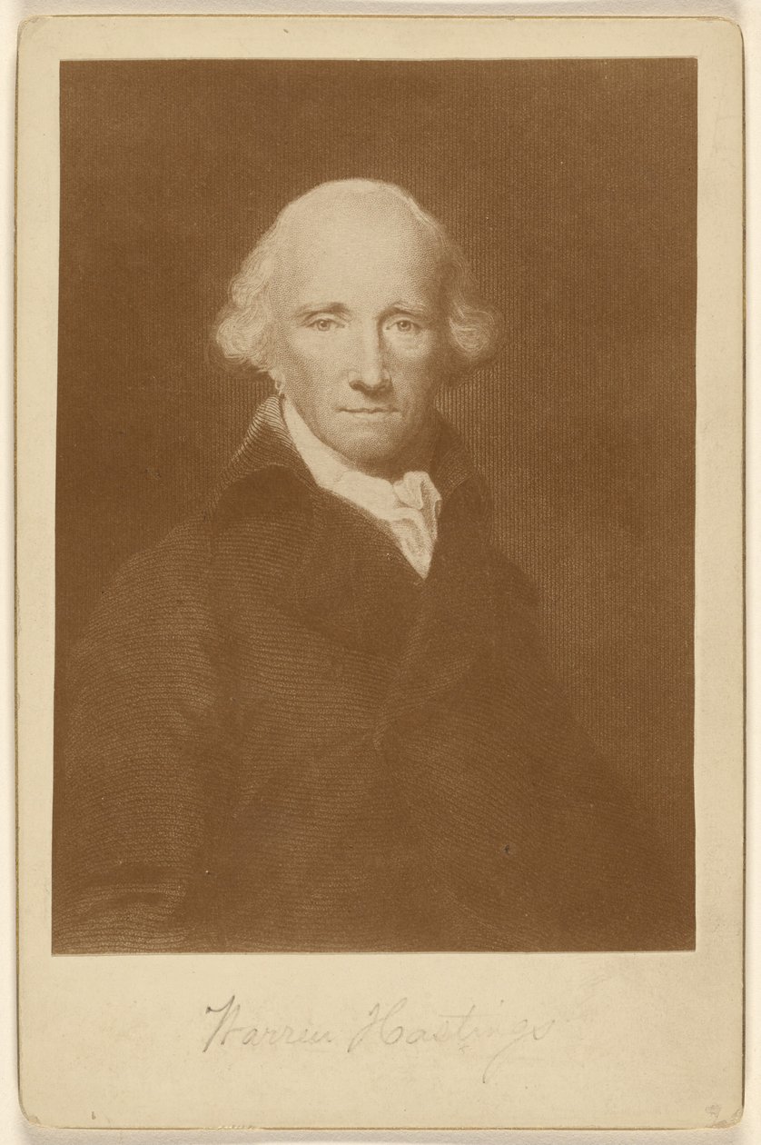 Warren Hastings (z ryciny) autorstwa Unknown artist