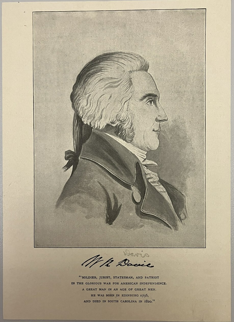 William Richardson Davie autorstwa Unknown artist