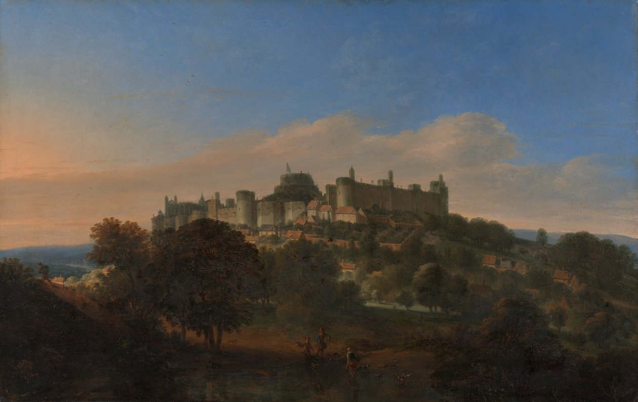Zamek Windsor od południa autorstwa Unknown artist