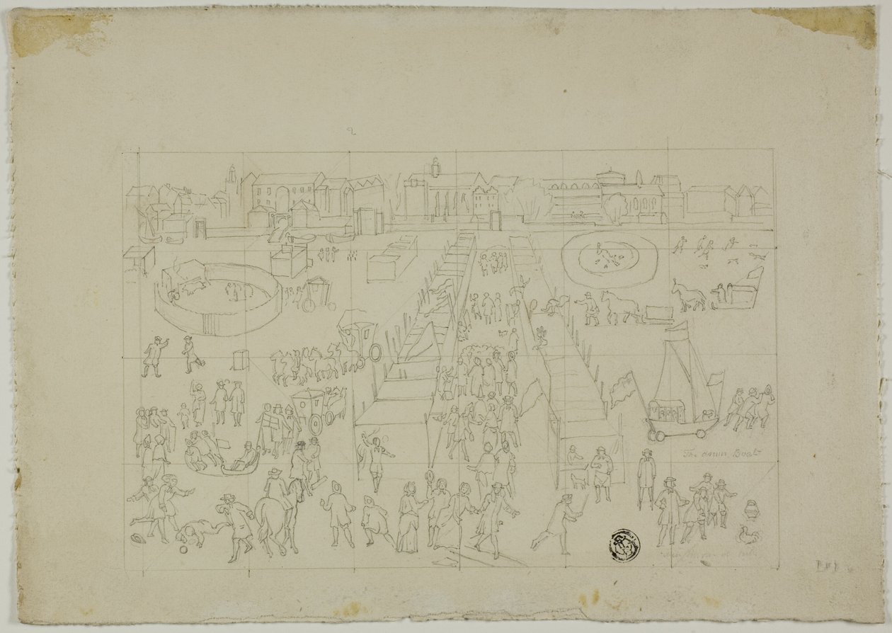 Zimowy Festiwal poza Skandynawskim Miastem autorstwa Unknown artist