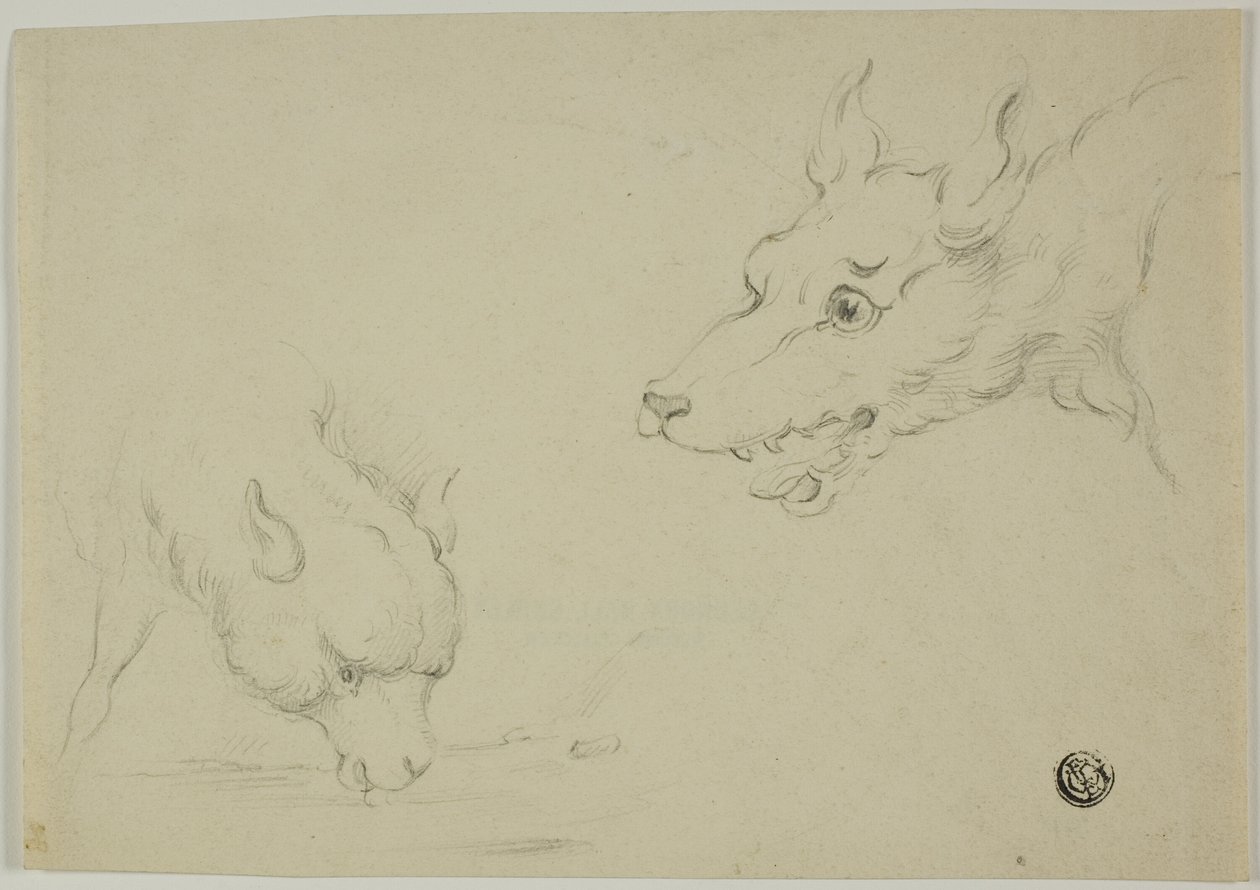 Wilk i Baranek autorstwa Unknown artist