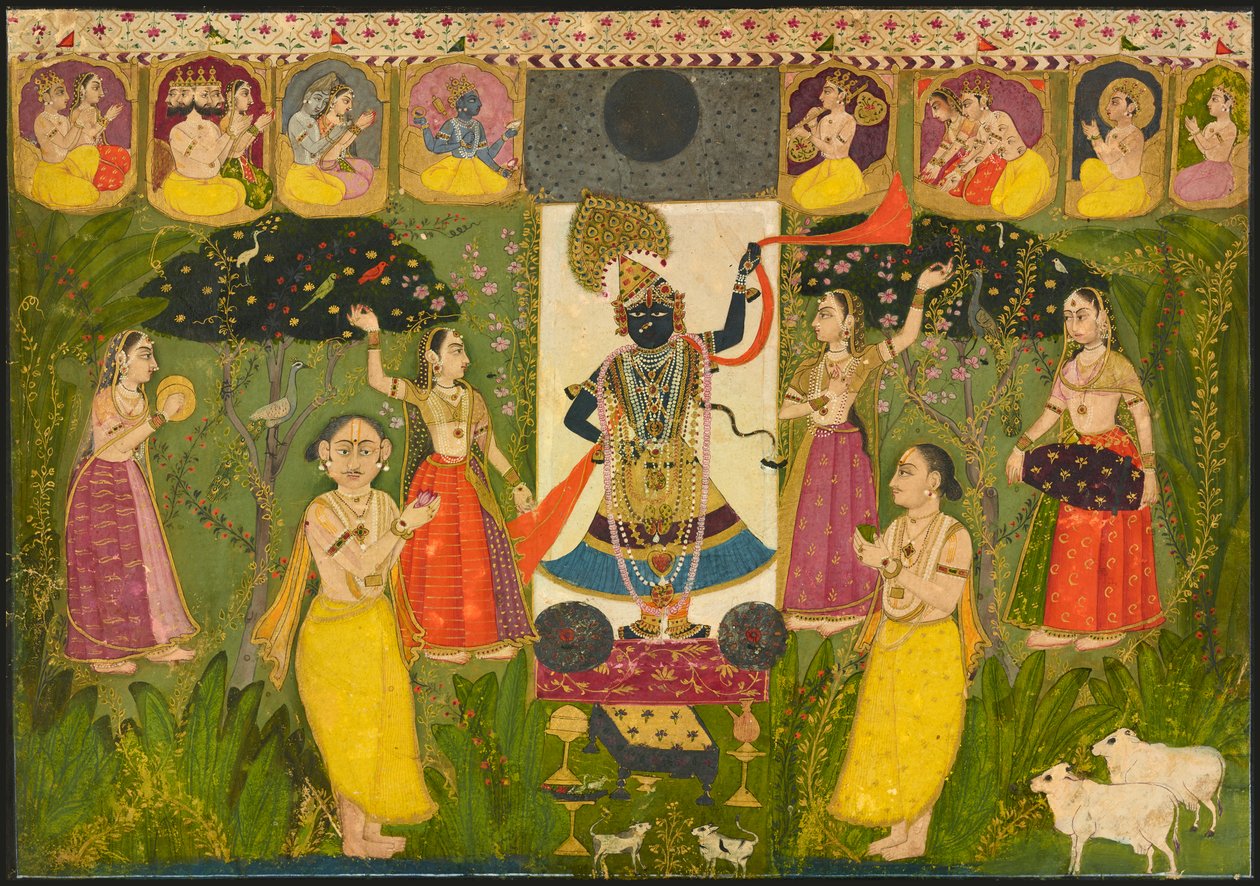 Kult Shri Nathji autorstwa Unknown artist