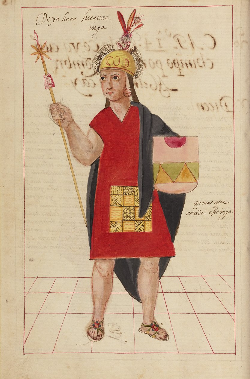 Yahuar Huacac autorstwa Unknown artist
