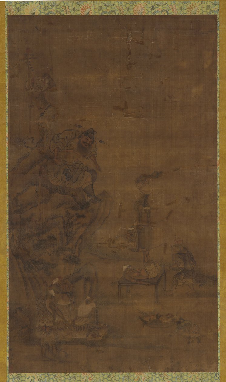 Zhong Kui poskromienie pięciu zaraz autorstwa Unknown artist