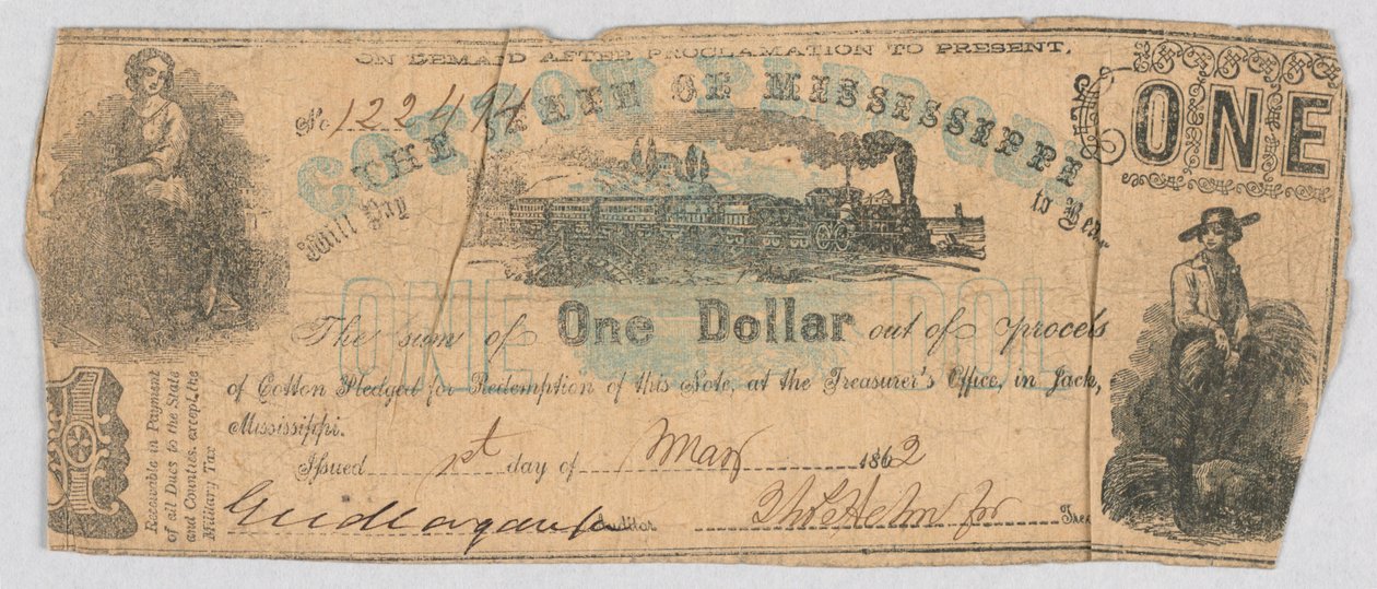 banknot autorstwa Unknown artist