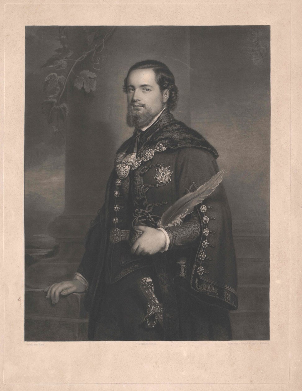 pana w stanie uniesienia około 1850 r. (mężczyźni) autorstwa Unknown artist