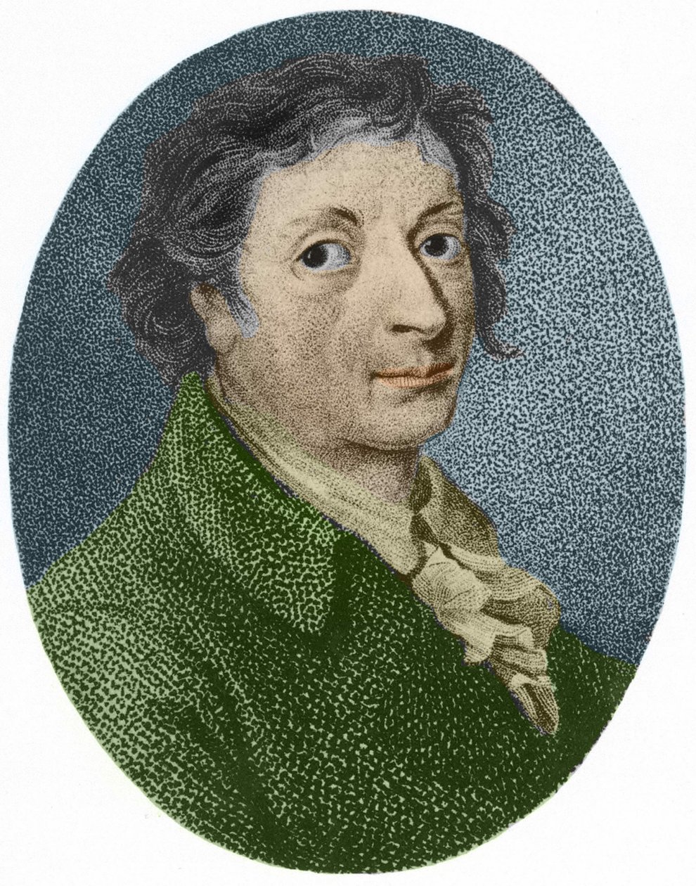 portret Franza Karla Acharda. Chemik niemiecki pochodzenia francuskiego (1753-1821). autorstwa Unknown artist